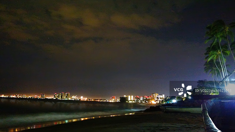 巴亚尔塔港海滩图片素材