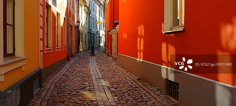 里加的早晨图片素材