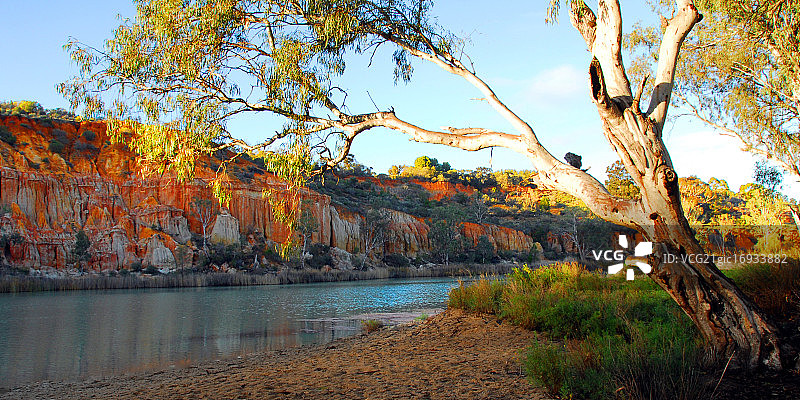 墨累河风光标题图片素材