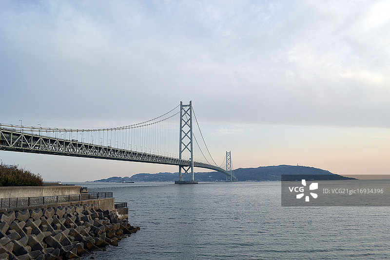 明石海峡大桥图片素材