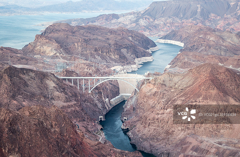 胡佛水坝—拉斯维加斯图片素材