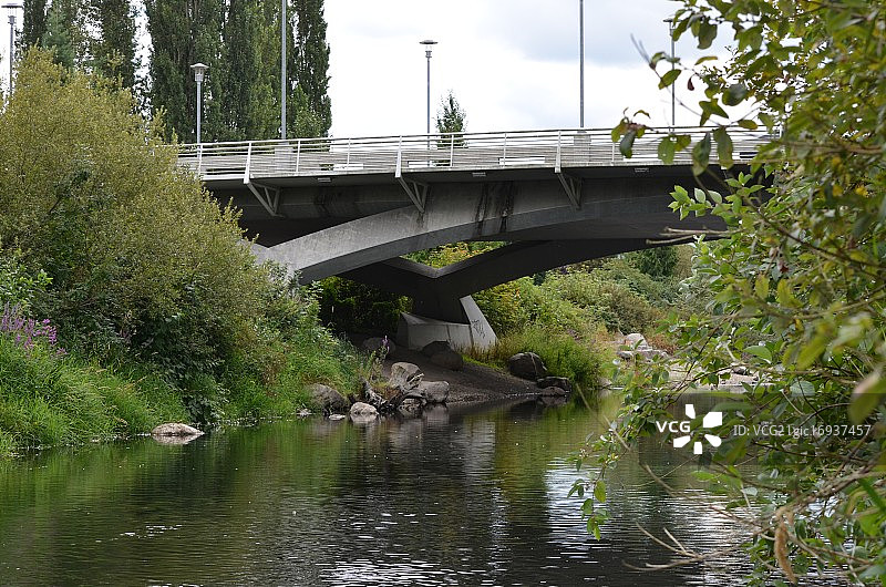 桥下之水图片素材