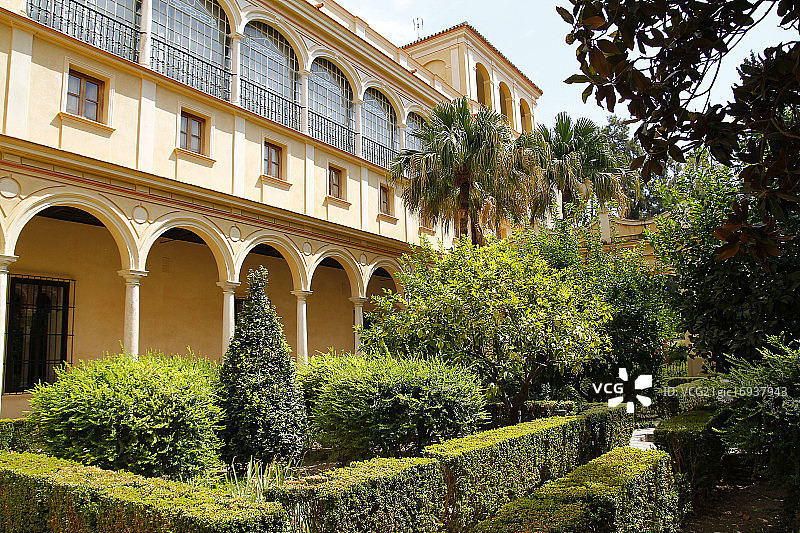 塞维利亚王宫图片素材