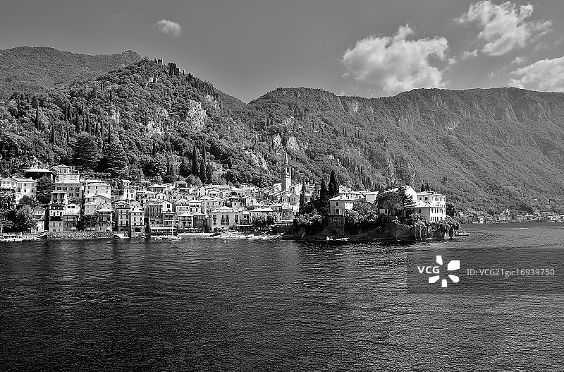 晴朗的科莫图片素材