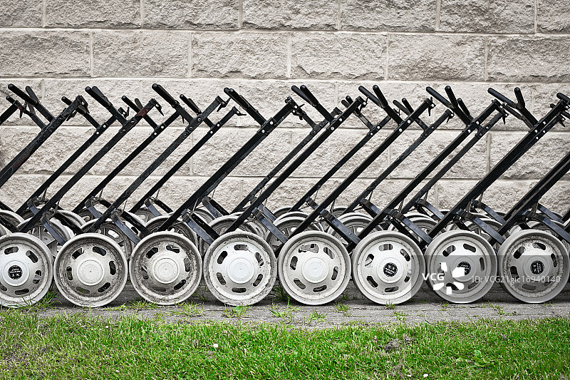 高尔夫球车图片素材