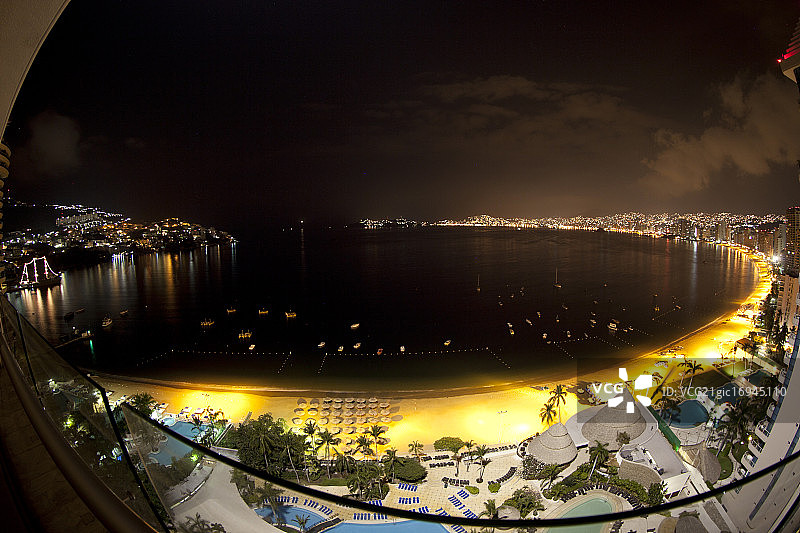 墨西哥阿卡普尔科海湾图片素材