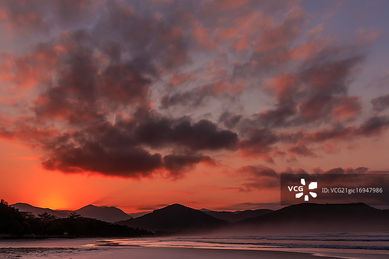 海边高地图片素材