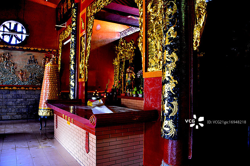 西贡的观音寺图片素材