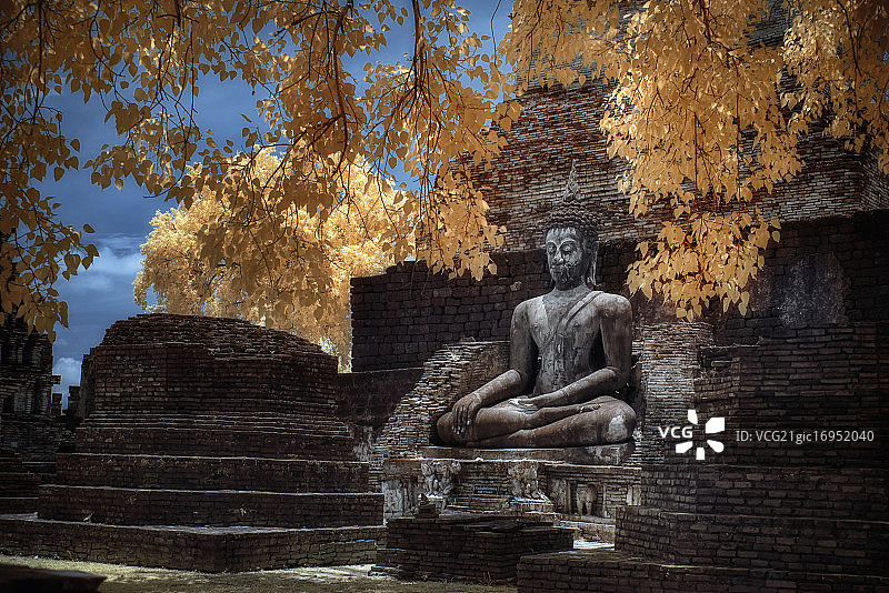 素可泰玛哈泰寺图片素材