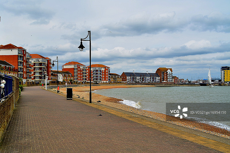 伊斯特本码头图片素材