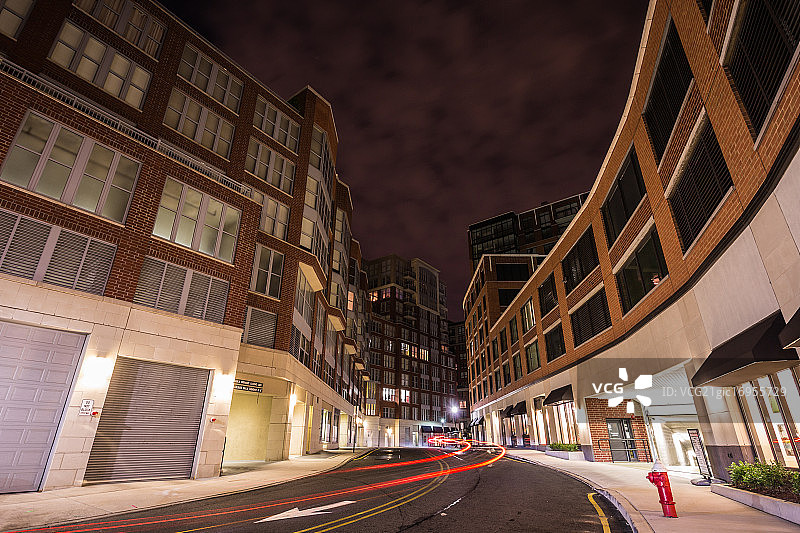 霍博肯夜景图片素材