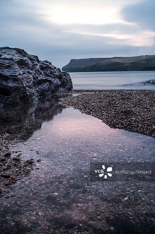 Polzeath海滩图片素材