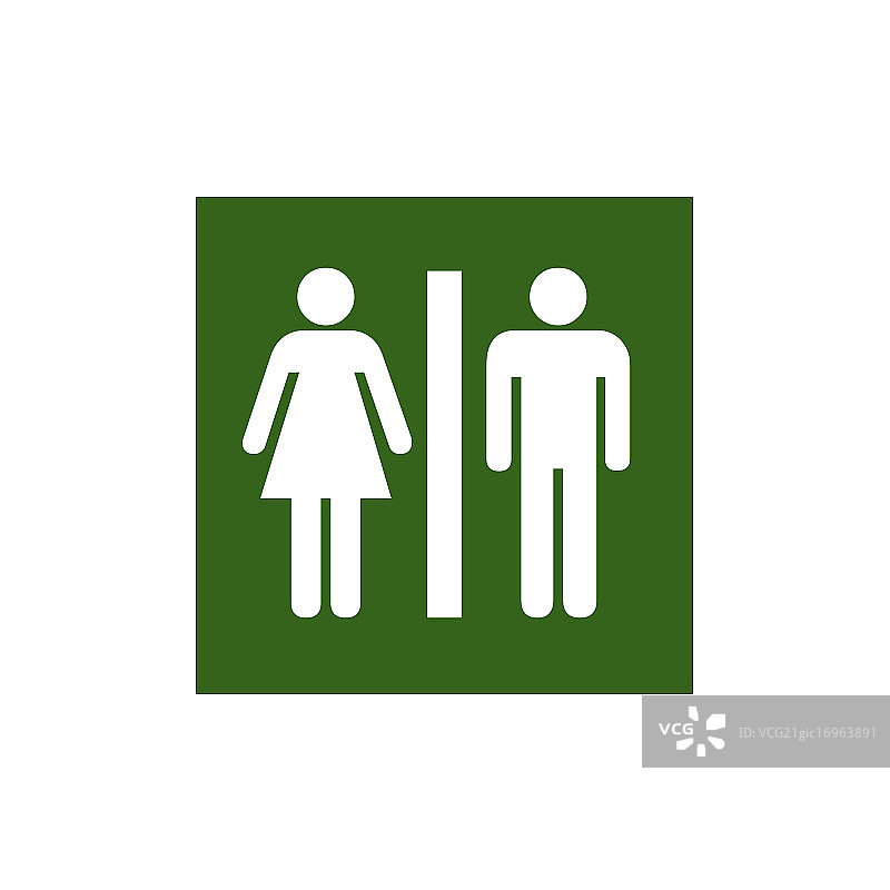 洗手间标志图片素材