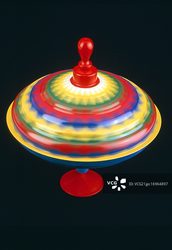 彩色旋转陀螺图片素材