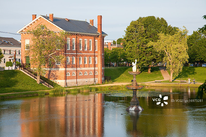 新伯里波特巴特利特购物中心高等法院图片素材