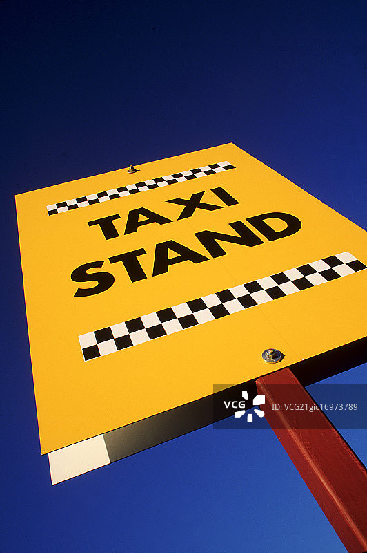 出租车站点标志图片素材