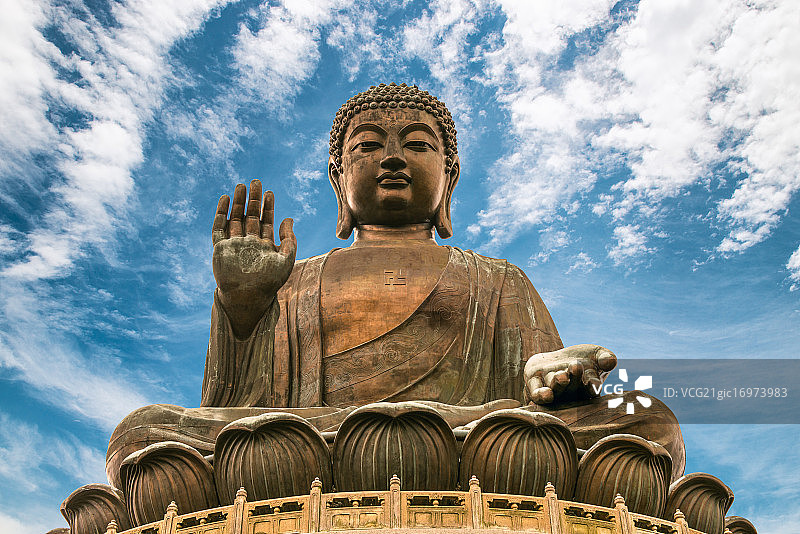 天坛大佛图片素材