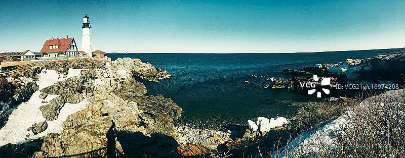 波特兰头灯图片素材