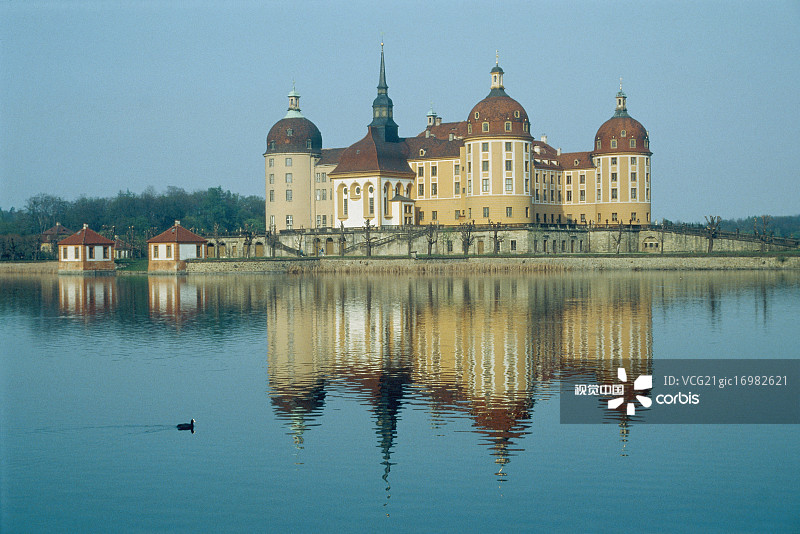 德国莫里茨堡城堡图片素材