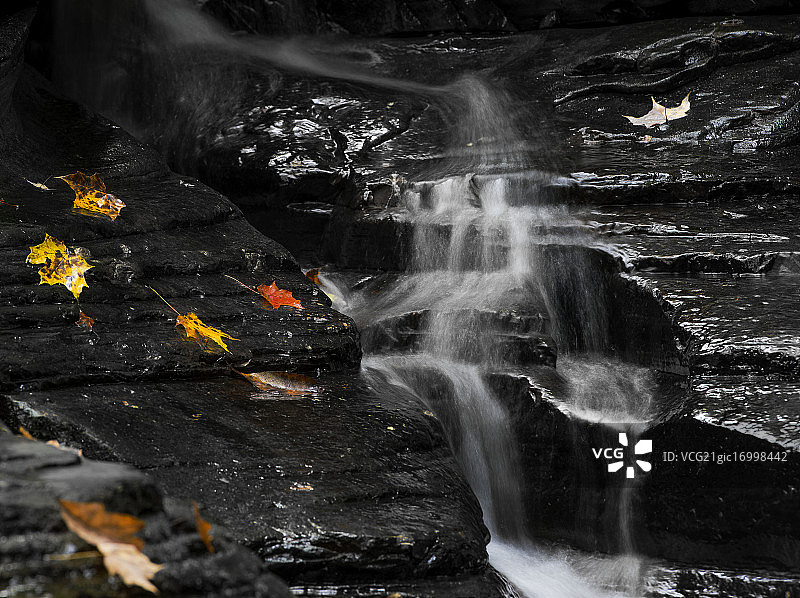 硫磺泉图片素材