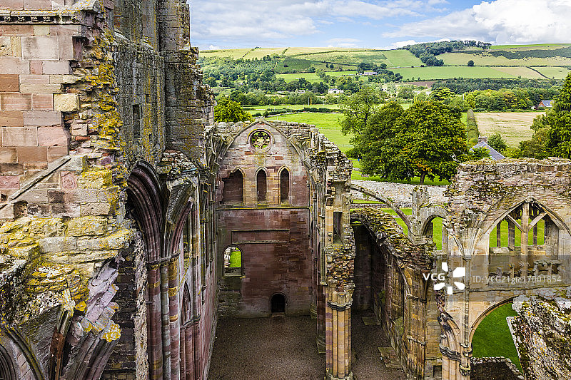 苏格兰梅尔罗斯图片素材