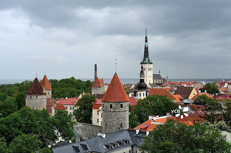 塔林图片素材