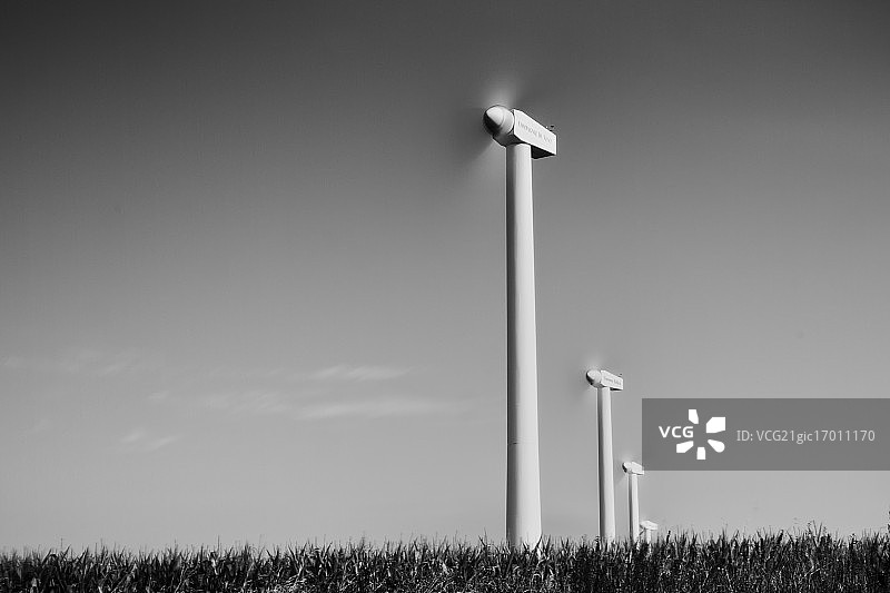 普卢阿尔泽尔风力发电场图片素材