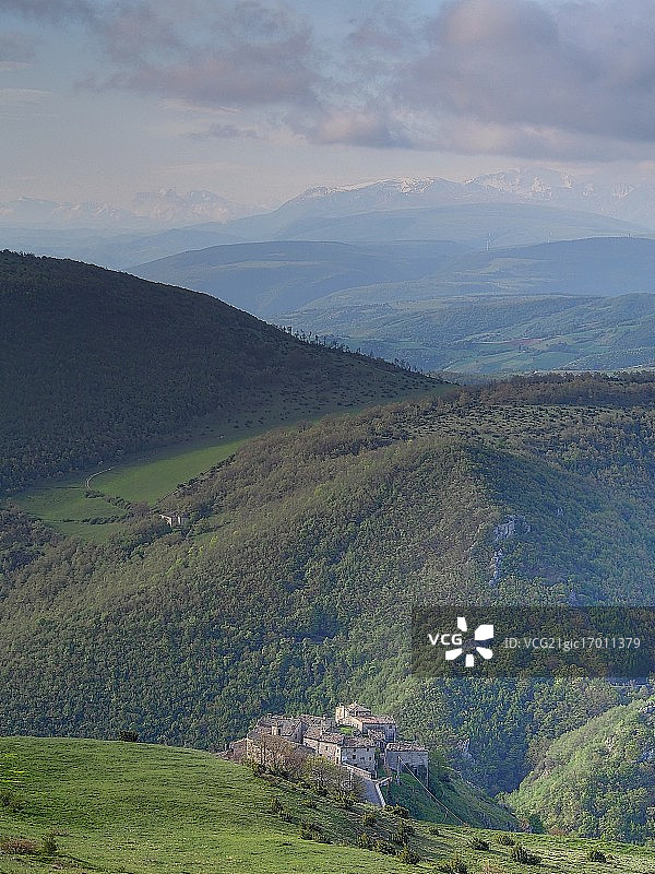 锡比利尼格兰萨索埃尔奇托市场图片素材