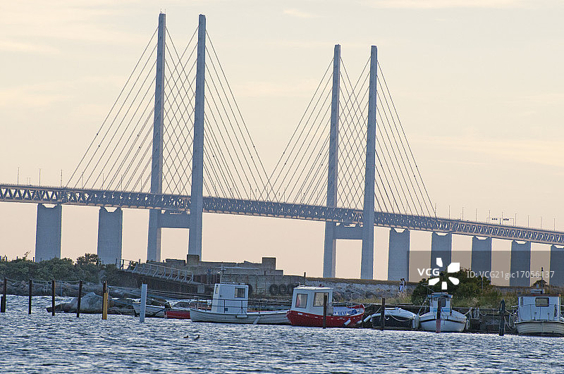 厄勒海峡大桥：瑞典图片素材
