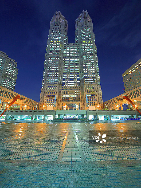 东京都--政府大楼图片素材