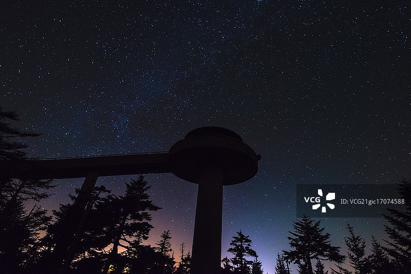 克林曼斯穹丘的星空图片素材