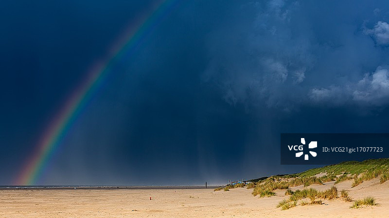 彩虹海滩图片素材