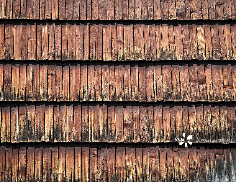木瓦墙图片素材
