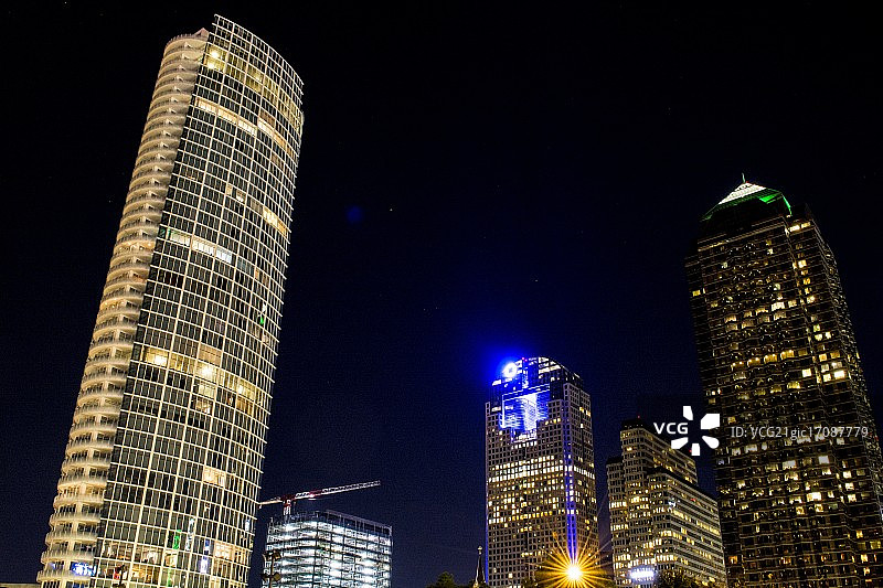 达拉斯天际线图片素材