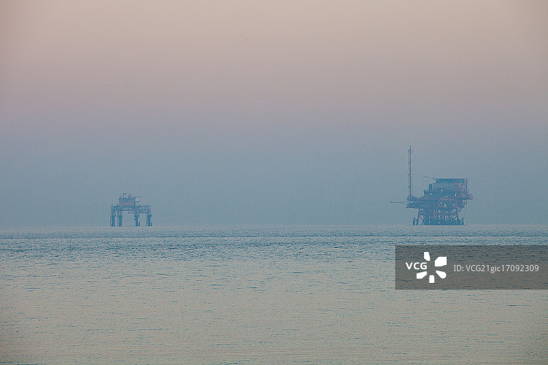 海上平台图片素材