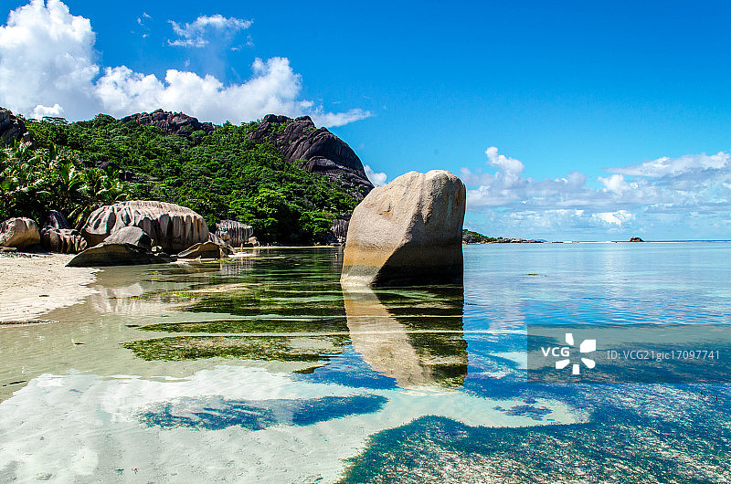 塞舌尔拉迪格岛图片素材