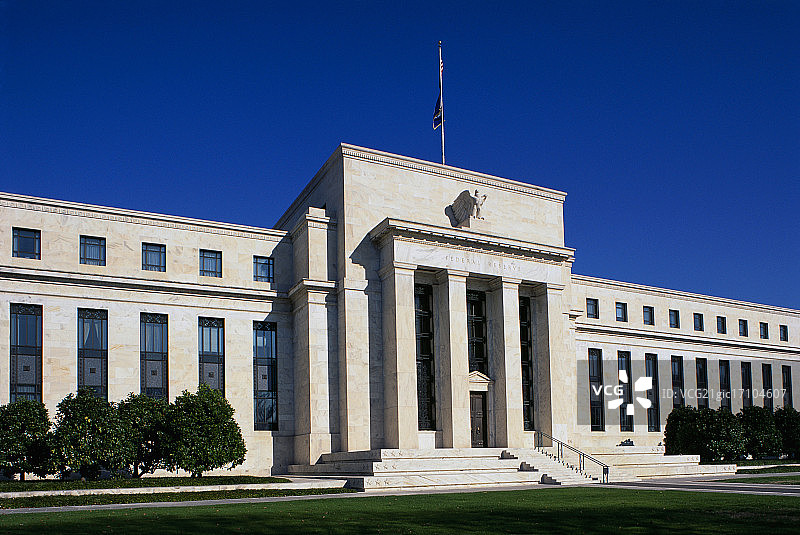 美国联邦储备大厦外墙图片素材