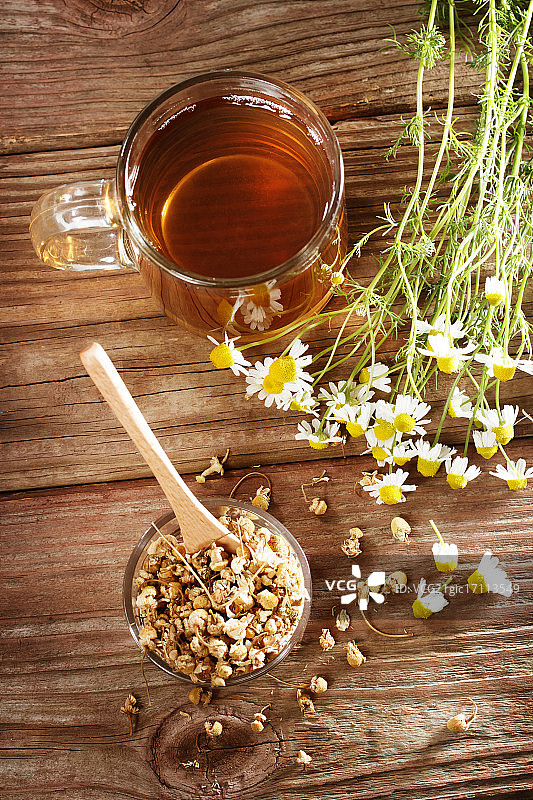 洋甘菊茶图片素材