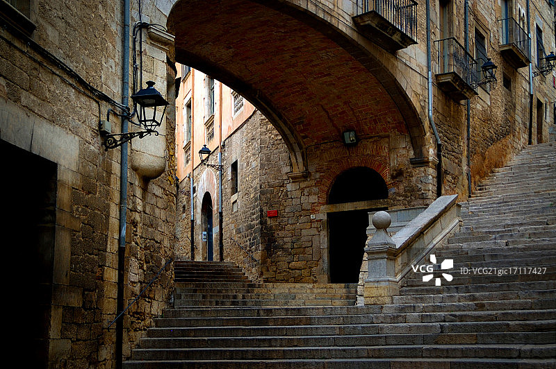 西班牙赫罗纳图片素材