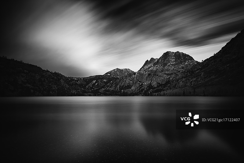 美国猛犸湖图片素材