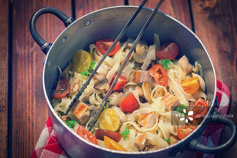 自制意大利面图片素材