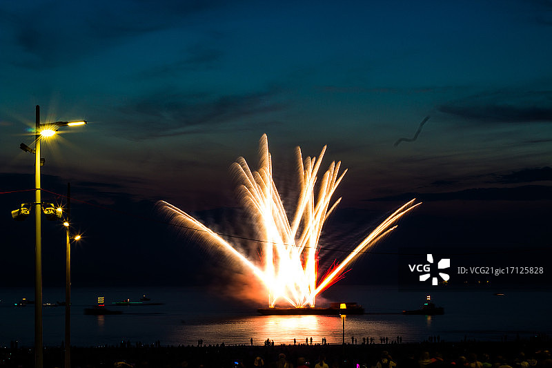 斯海弗宁恩烟花秀图片素材