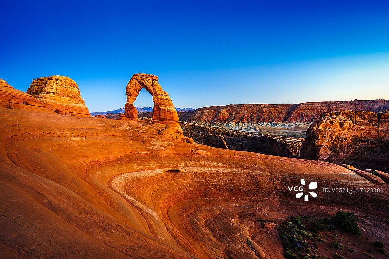 拱门国家公园的精致拱门图片素材