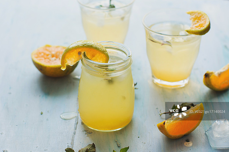 橙色水图片素材