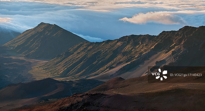 哈莱阿卡拉火山图片素材