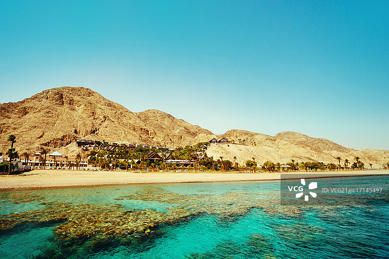 埃拉特风景，以色列图片素材