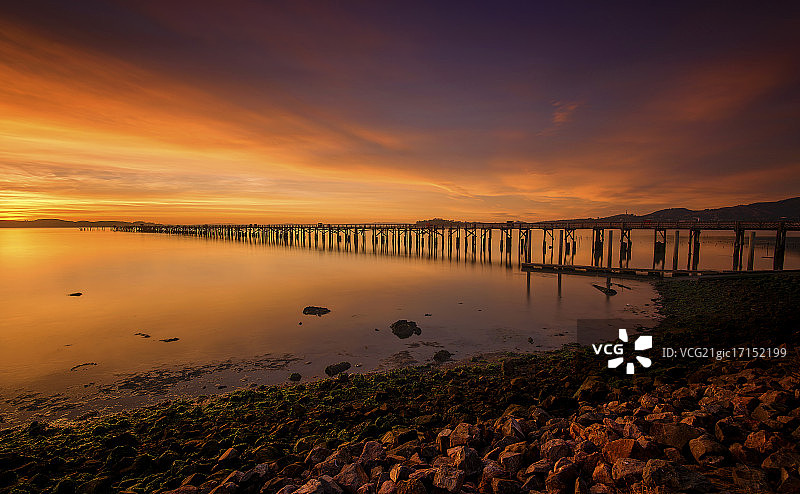 退潮的时候图片素材