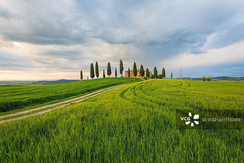 意大利托斯卡纳瓦尔道尔恰图片素材