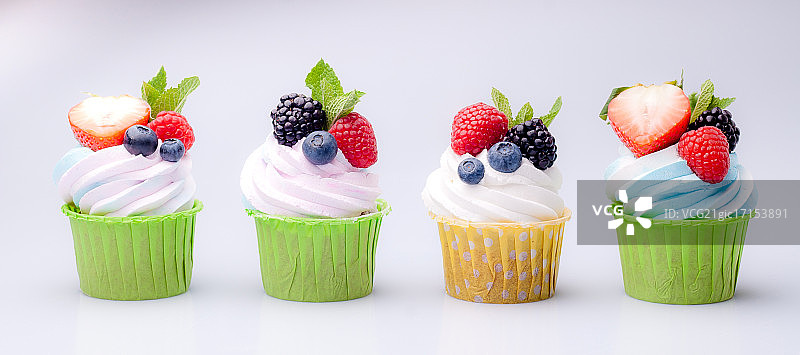 纸杯蛋糕图片素材