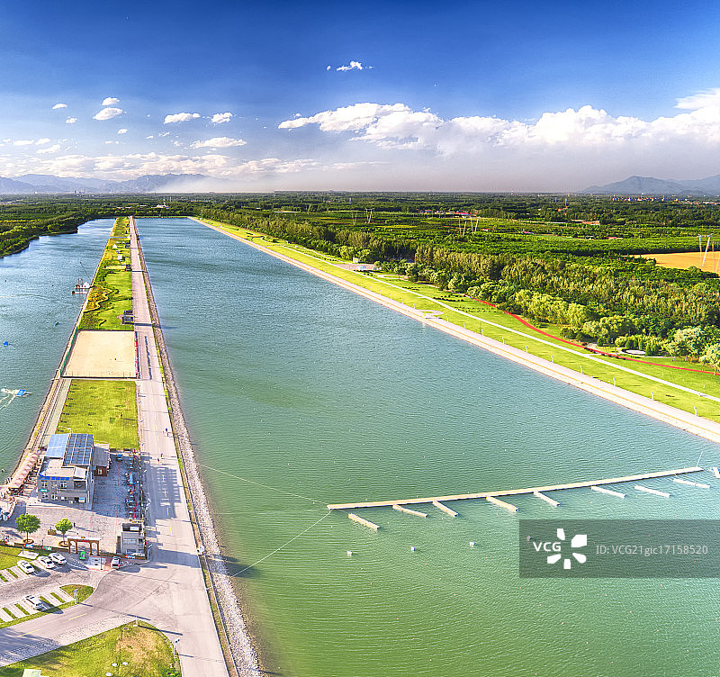 顺义奥林匹克水上公园全景右缺图片素材